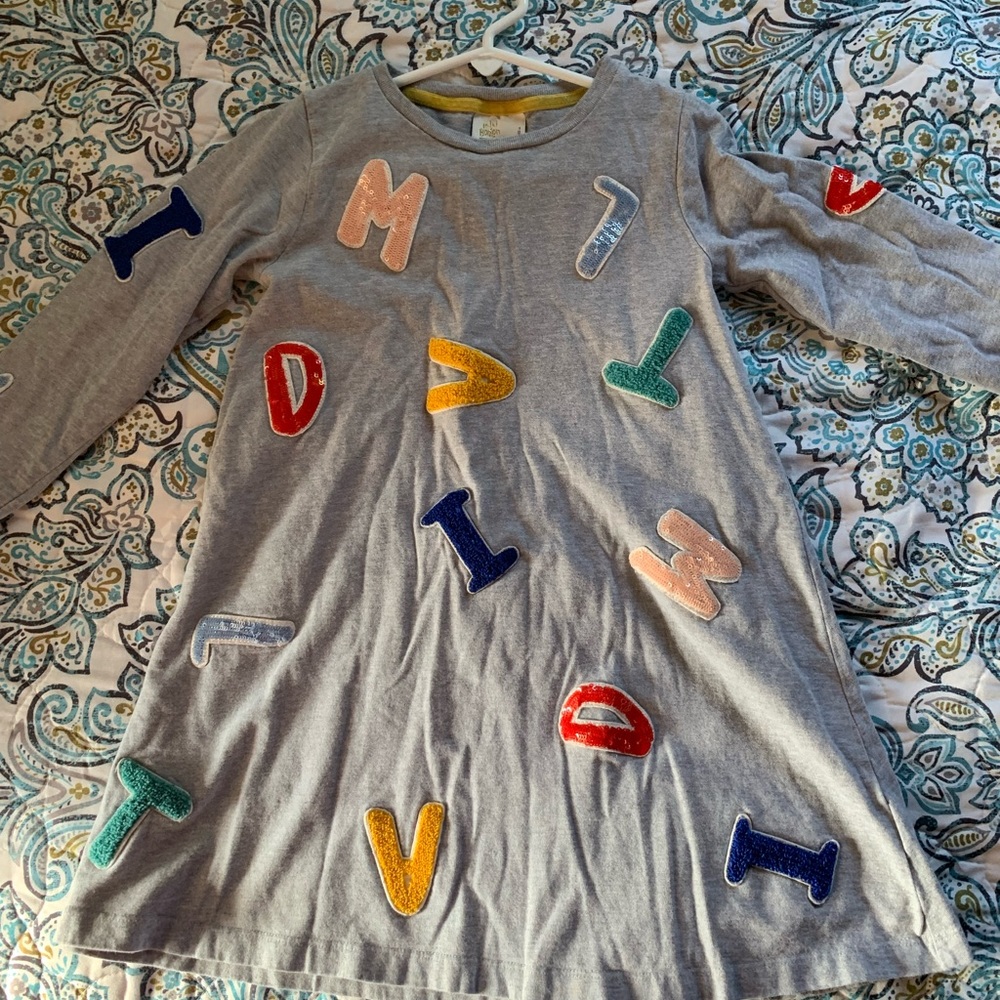 Alphabet dress